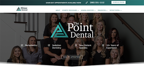 ThePointDental.com (web thumbnail)